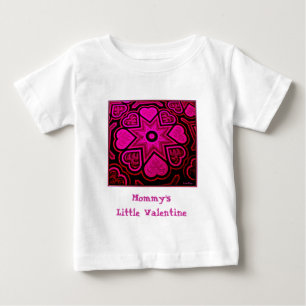 Camiseta de bebé de 'Mamá es el pequeño San Valent
