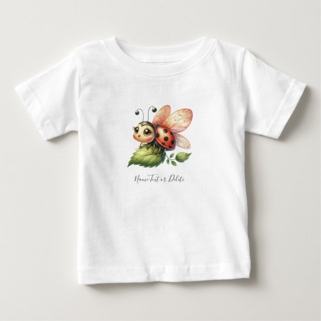 Camiseta de bebé de mariquita (Anverso)