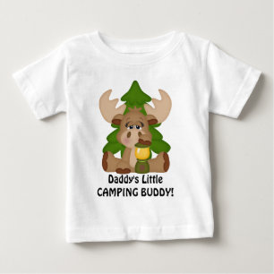 Camiseta de bebé de mi amigo de acampada de papá