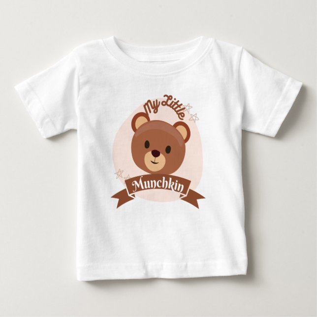 Camiseta de bebé de mi pequeña Munchkin - Adorable (Anverso)