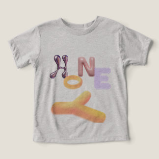 Camiseta de bebé de miel