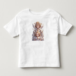 Camiseta de bebé de niña ángel de la guarda