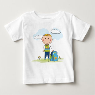 Camiseta De Bebé De nuevo a escolar