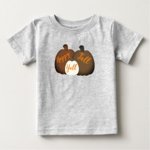 Camiseta de bebé de otoño/otoño/calabaza
