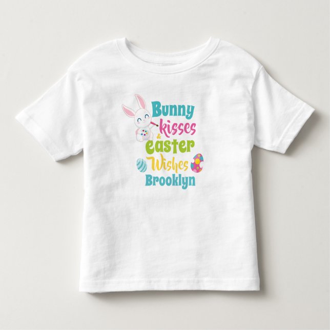 Camiseta de bebé de Pascua (Anverso)
