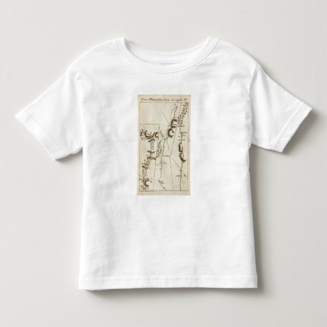Camiseta De Bebé De Philadelphia a Md 58 de Annapolis (Anverso)