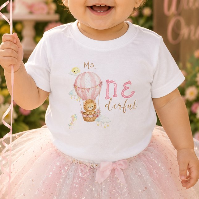 Camiseta de bebé de primer cumpleaños Onederful Ba (Subido por el creador)