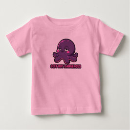 Camiseta de bebé de pulpo kawaii divertido somnoli