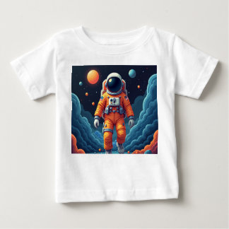 Camiseta de bebé de Spaceman localizada