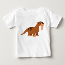 Camiseta de bebé de Thylacosmilus de dibujos anima