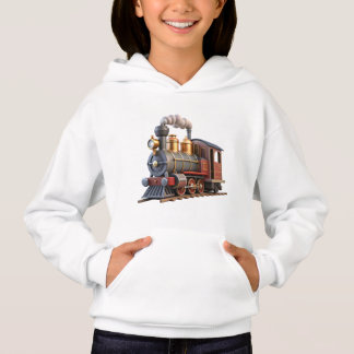 Camiseta de bebé de tren de vapor vintage – Locomo