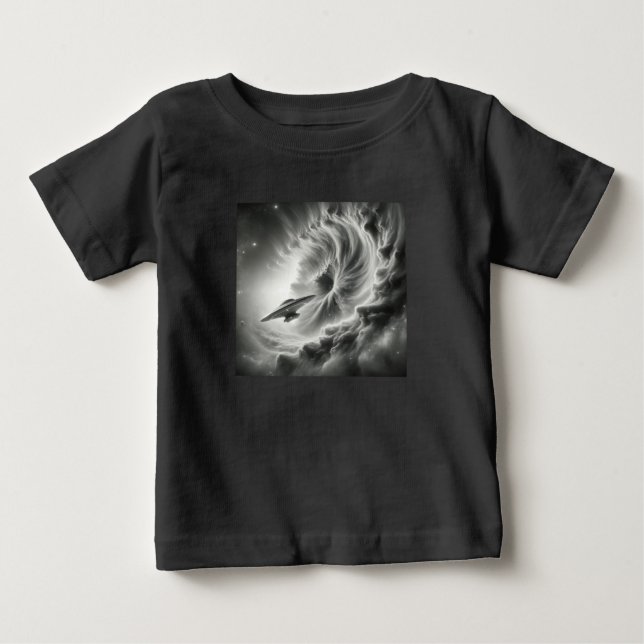 camiseta de bebé de ufo (Anverso)