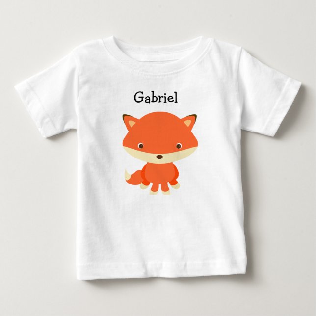 Camiseta de bebé de una pieza personalizada de peq (Anverso)