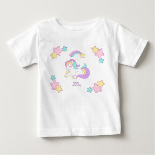 Camiseta de bebé de unicornio