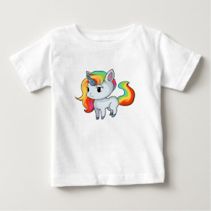 Camiseta de bebé de unicornio