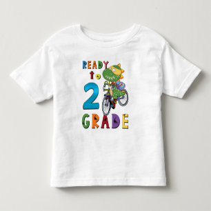 Camiseta De Bebé De Vuelta a la Escuela, 2do Grado
