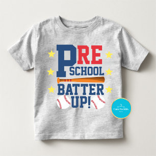 Camiseta De Bebé De vuelta a la escuela Batería preescolar
