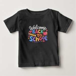 Camiseta De Bebé De vuelta a la escuela, el primer día de la escuel