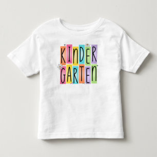 Camiseta De Bebé De Vuelta A La Escuela Kindergarten T-Shirt