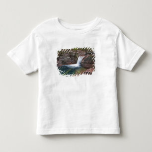 Camiseta De Bebé Deadwood Falls en Reynolds Creek en otoño en