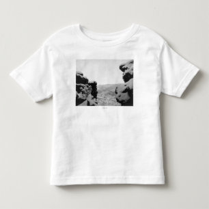 Camiseta De Bebé Deadwood según lo visto de la fotografía blanca 