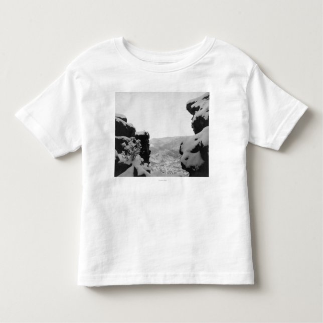 Camiseta De Bebé Deadwood según lo visto de la fotografía blanca de (Anverso)