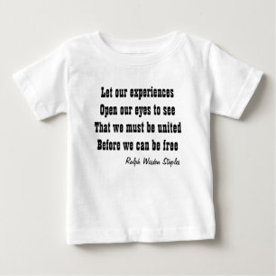 Camiseta De Bebé Debemos estar unidos