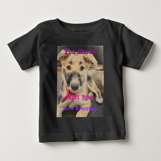 Camiseta De Bebé Deberías Despertar Tu Amor A Diario (Anverso)