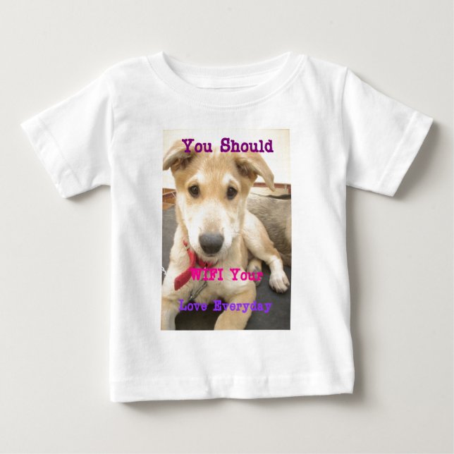 Camiseta De Bebé Deberías Despertar Tu Amor A Diario (Anverso)