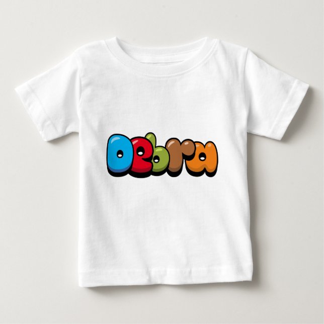 Camiseta De Bebé Debra (Anverso)