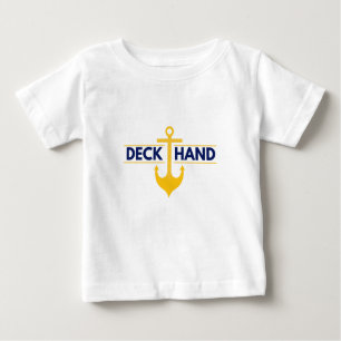 Camiseta De Bebé Deck Hand AKA Lead Deckhand