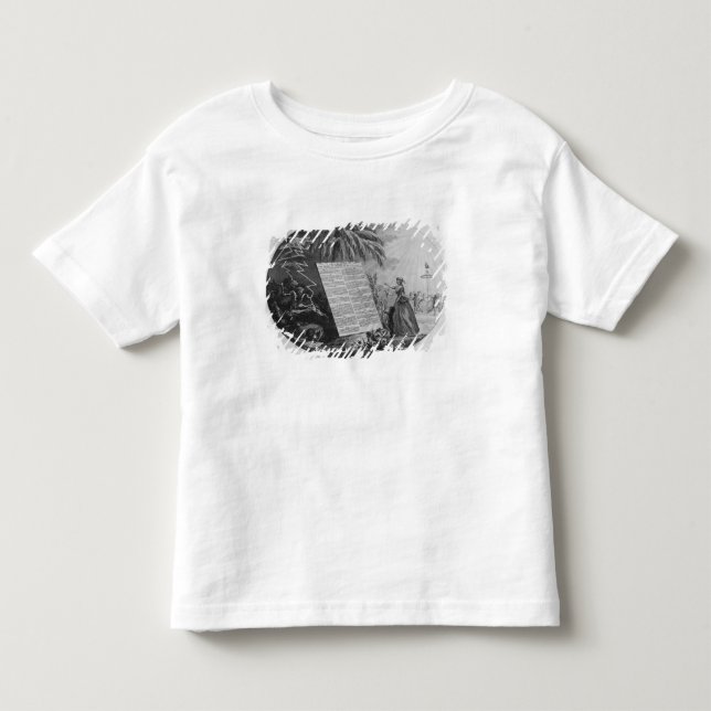 Camiseta De Bebé Declaración de los Derechos del Hombre (Anverso)
