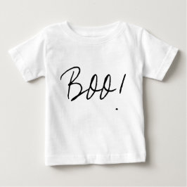 Camiseta De Bebé declaración simple Boo! para Halloween