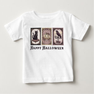 Camiseta De Bebé Decoración gótica espeluznante de Halloween, Celes