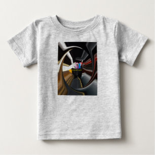 Camiseta De Bebé Decoración moderna de pared de elementos esenciale