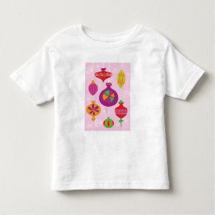 Camiseta De Bebé Decoración numerosa del navidad ilustrada en diffe