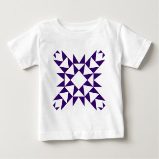 Camiseta De Bebé Decorativo 01 - Púrpura Profundo