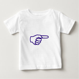 Camiseta De Bebé Dedo puntal