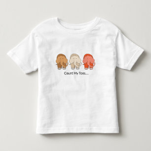 Camiseta De Bebé Dedos de Elefante