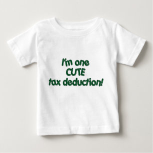 Camiseta De Bebé Deducción fiscal