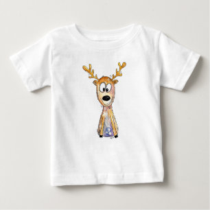 Camiseta De Bebé Deer caprichoso