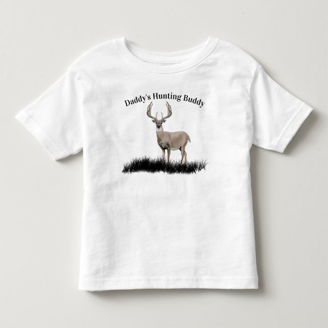 Camiseta De Bebé Deer Hunting Buddy (Anverso)