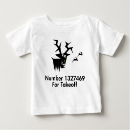 Camiseta De Bebé Deer No X Para El Despegue