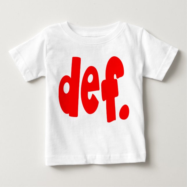 Camiseta De Bebé def. (Anverso)