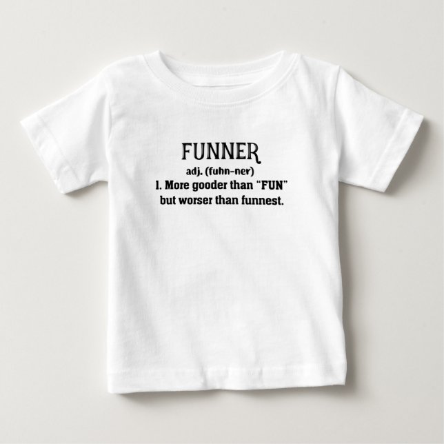 Camiseta De Bebé Definición de financiamiento más conveniente que d (Anverso)