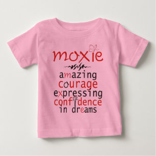Camiseta De Bebé Definición de Moxie