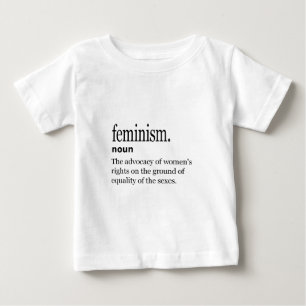 Camiseta De Bebé definición del feminismo