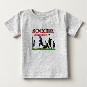 Camiseta De Bebé Déjame aquí fútbol