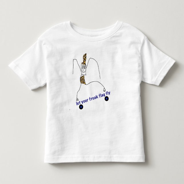 Camiseta De Bebé ¡Deje su bandera anormal volar! (Anverso)