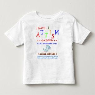 Camiseta De Bebé ¡Del autismo hedores a veces!